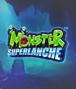 Explore the eerie depths with Monster Superlanche slot by Pragmatic Play, showcasing a vivid and charming monster logo before a foggy cave background. This graphic conveys the thrilling experience of a monster-themed game, great for players who love fantasy, offering a fantastic gaming experience. 